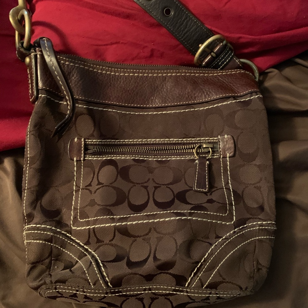Authentic coach satchel